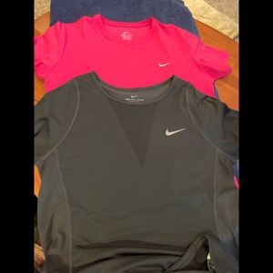 Two Women’s Nike Crew Shirt: Size Medium (2 for 1 deal!)